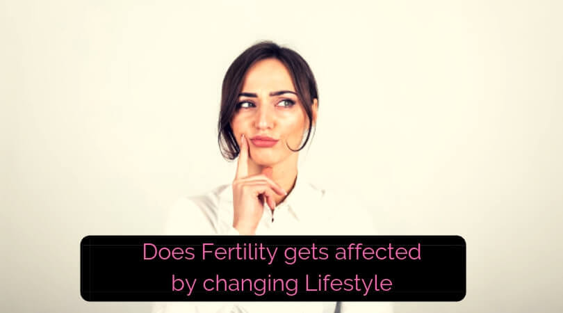 Does Fertility gets affected by changing Lifestyle